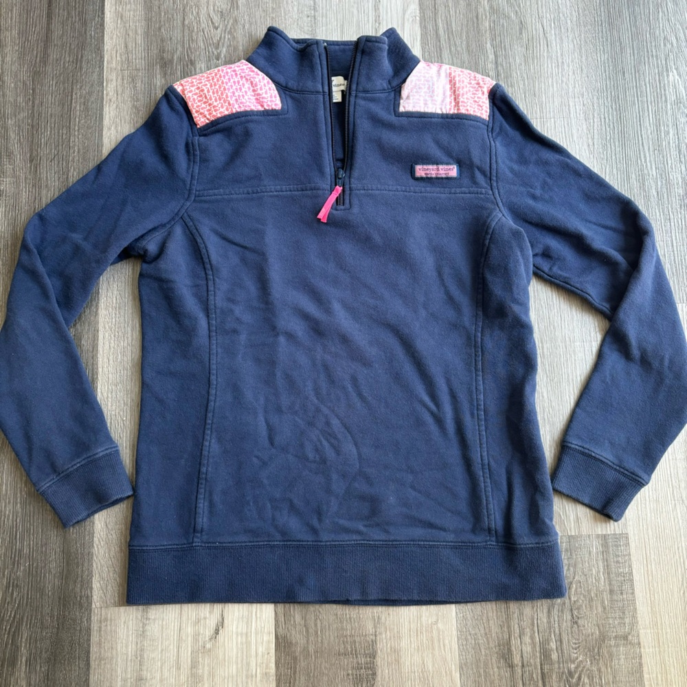 Vineyard Vines Quarter Zip Sweatshirt Size XS